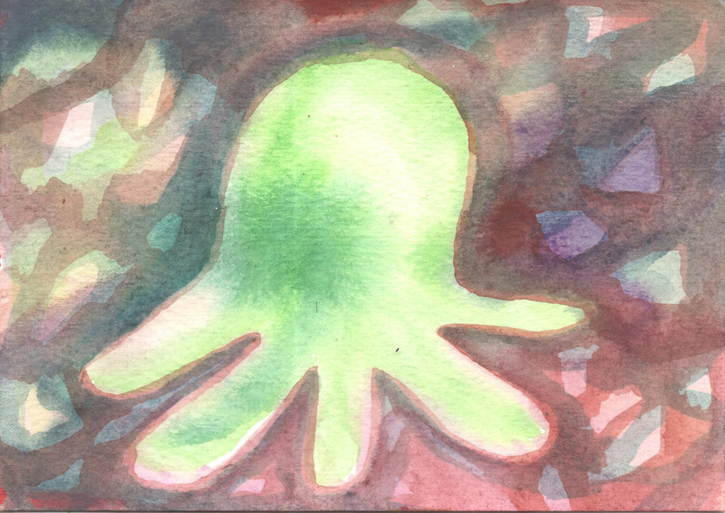 tvorba Jantra chobotnice